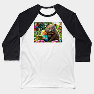 Wombat story time Baseball T-Shirt